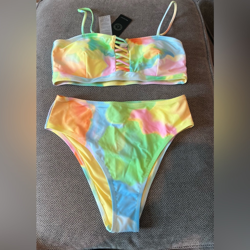 NWT Relleciga Tie Dye Bikini Set - M